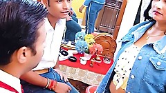 Desi Indian Hotel Big Milf Manager Riya Wants Two Big Cocks For Sex (Hindi Audio)