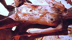 Desi Indian Marriage Anniversary, Special Candle Light Chocolate Sex with Hot Teen Sudipa