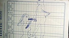 Artsy drawing made with the help of a pencil while having sex