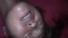 She is moaning when having my cock inside.