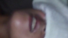 She bounces her tits when I fuck her