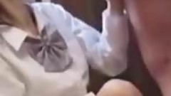 Intimate moments in the hallway...