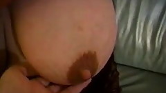 Step Mom's huge lactating boobs need relief 1